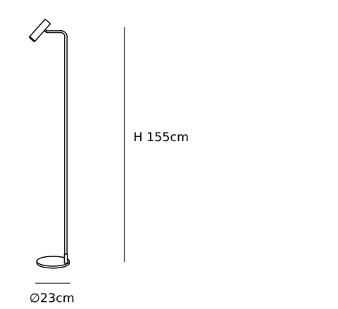 مصباح أرضي توريس CAD